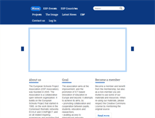 Tablet Screenshot of espnet.eu